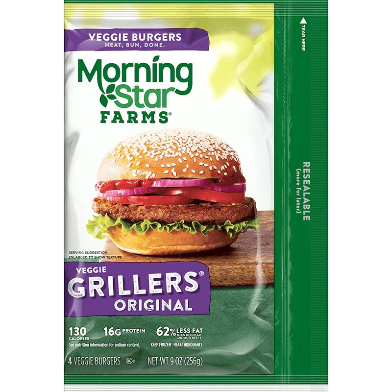 Morning Star Grillers Original 9 OZ