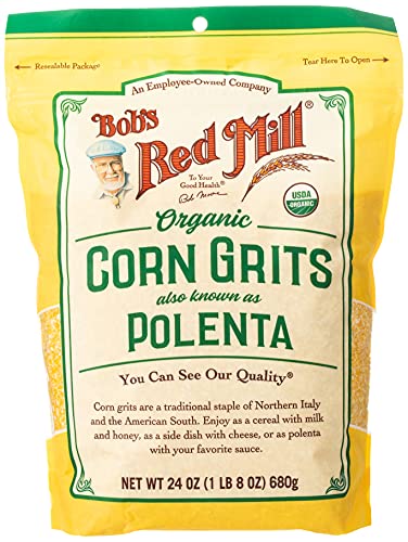 Bobs Red Mill Org Corn Grits/Polenta 24oz