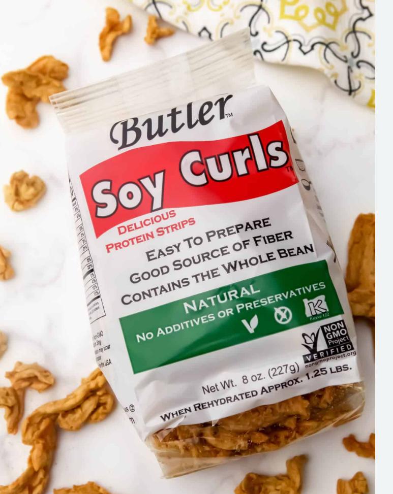 Butler Soy Curls 8 oz
