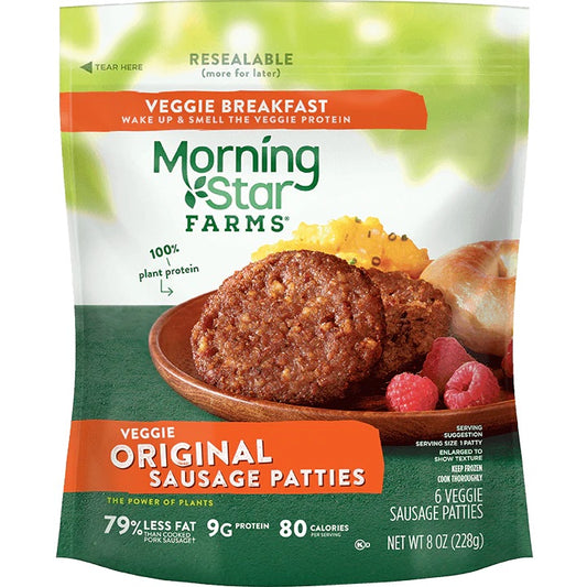 Morning Star Original Sausage Patties 8.2 OZ