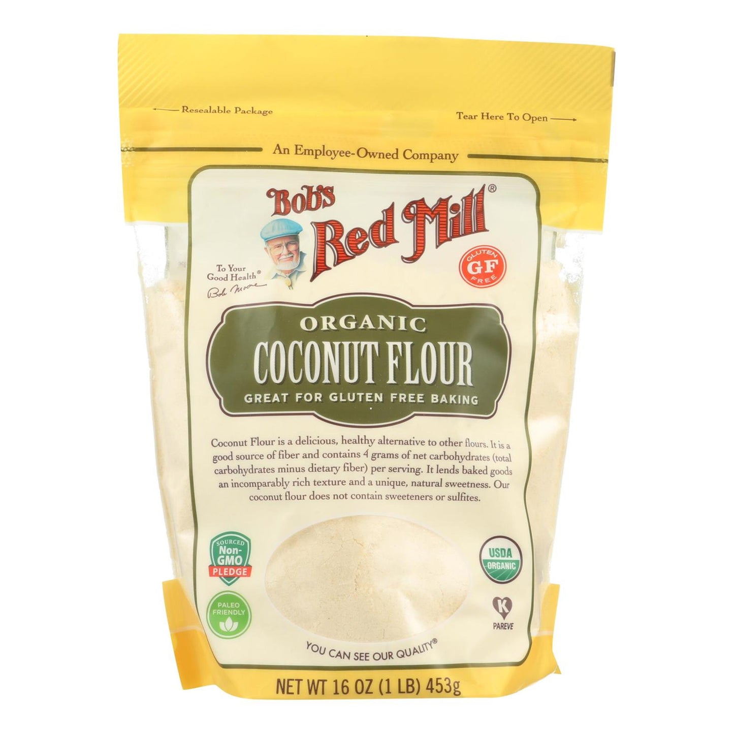 Bobs Red Mill Organic Coconut Flour 16oz