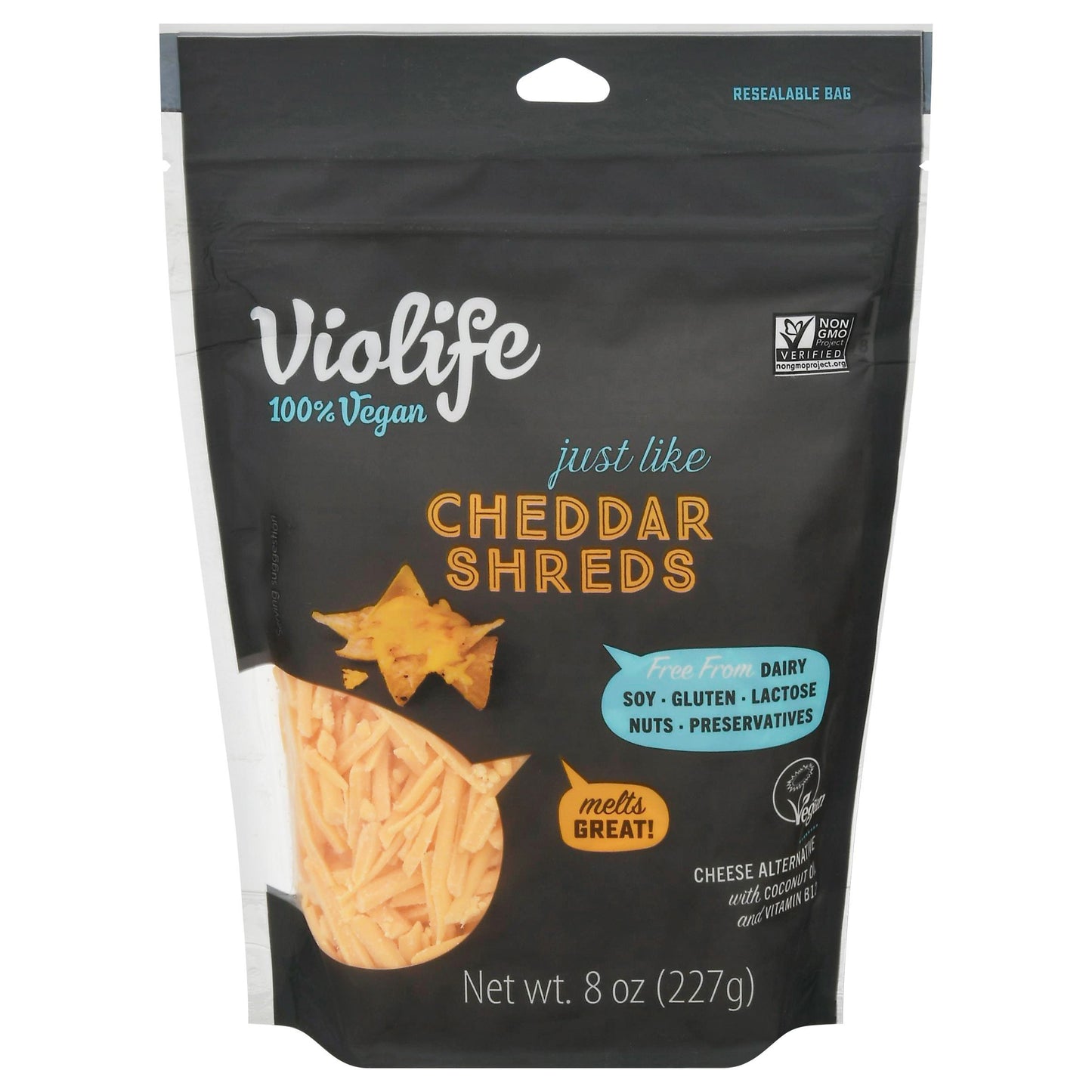 Violife Vegan Cheddar Shreds 8oz