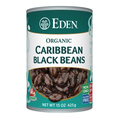 Eden Foods Organic Caribbean Black beans 15oz