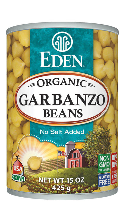 Eden Organic Garbanzo Beans 15oz