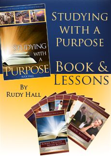 Studying with a Purpose Set (Book and 10 Vol. Lessons) by Rudy Hall