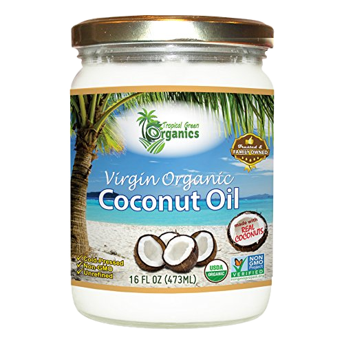 Tropical Green Organics Coconut Oil-Virgin Organic 16oz