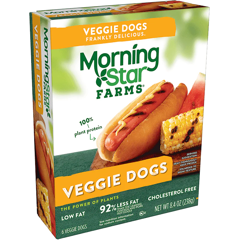 Morning Star Veggie Hot Dog 8.04oz